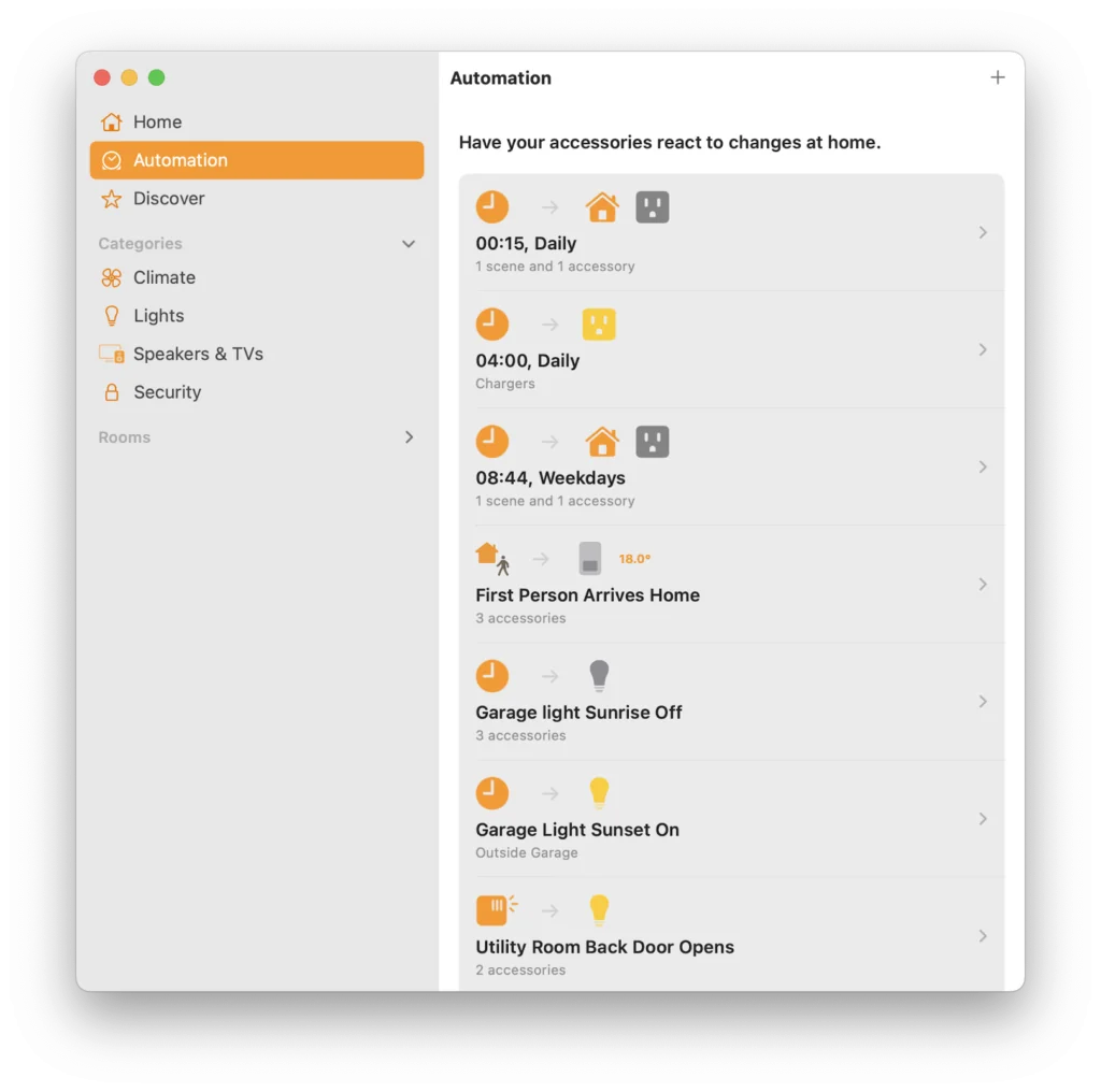 Apple Home Automation