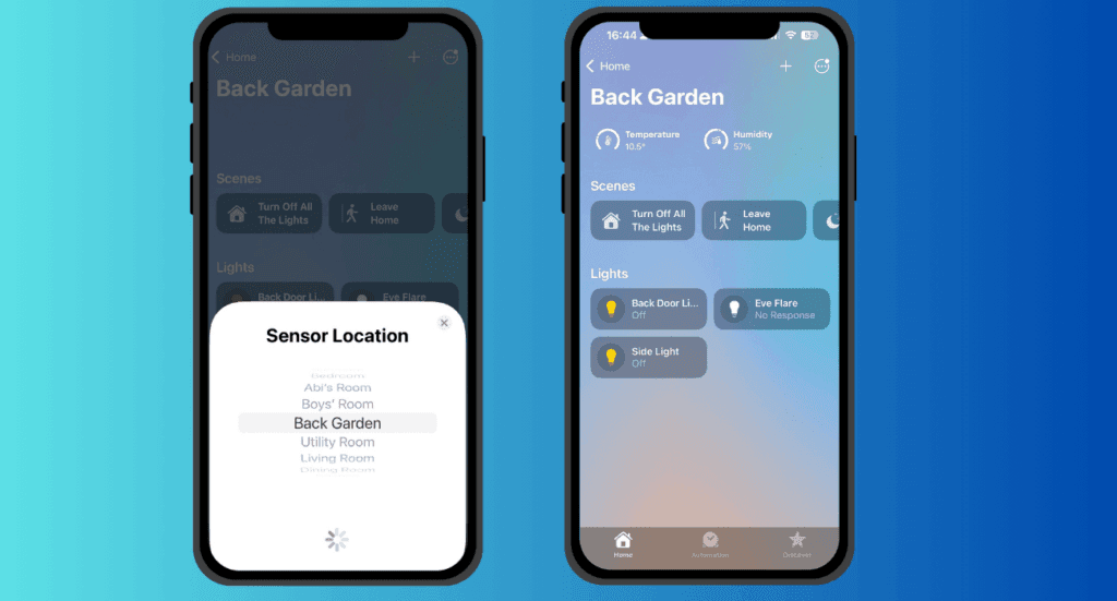 Adding Eve Weather to HomeKit