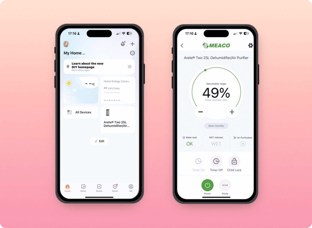 Home Assistant Dehumidifier, the smart home blog