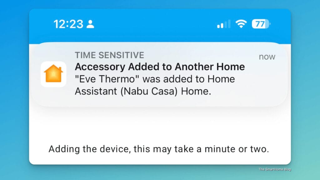 Adding Matter Device to Home Assistant