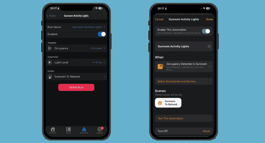 Eve Home App for Apple HomeKit