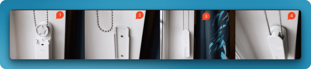 installing Aqara smart blinds