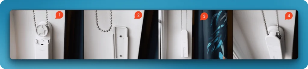 installing Aqara smart blinds