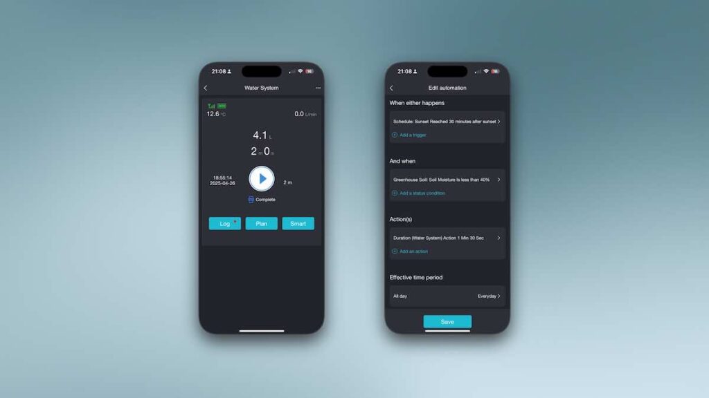 Ecowitt smart greenhouse controls
