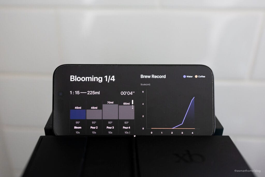 iPhone app coffee maker