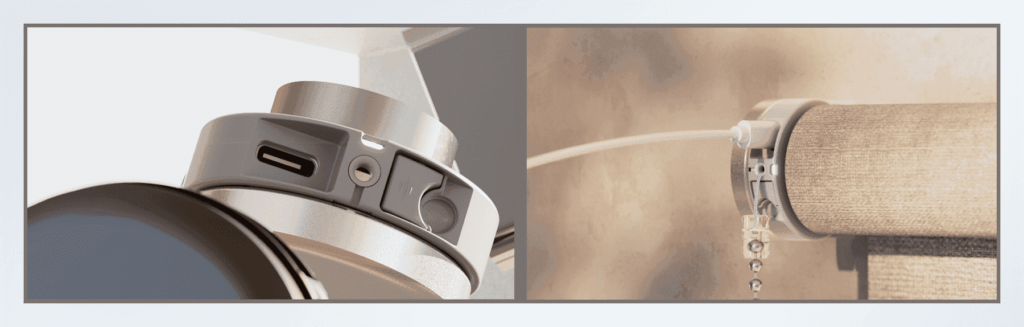 Motionblinds charging via USB-C