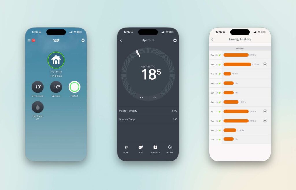 Google Nest App 2025 for smart thermostat control