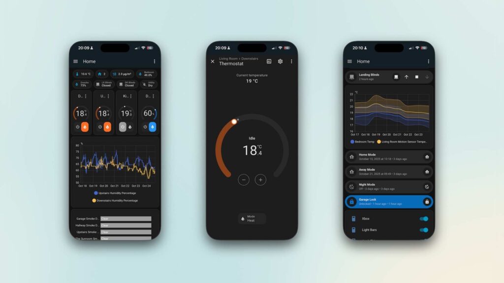 Home Assistant management in Home Assistant 