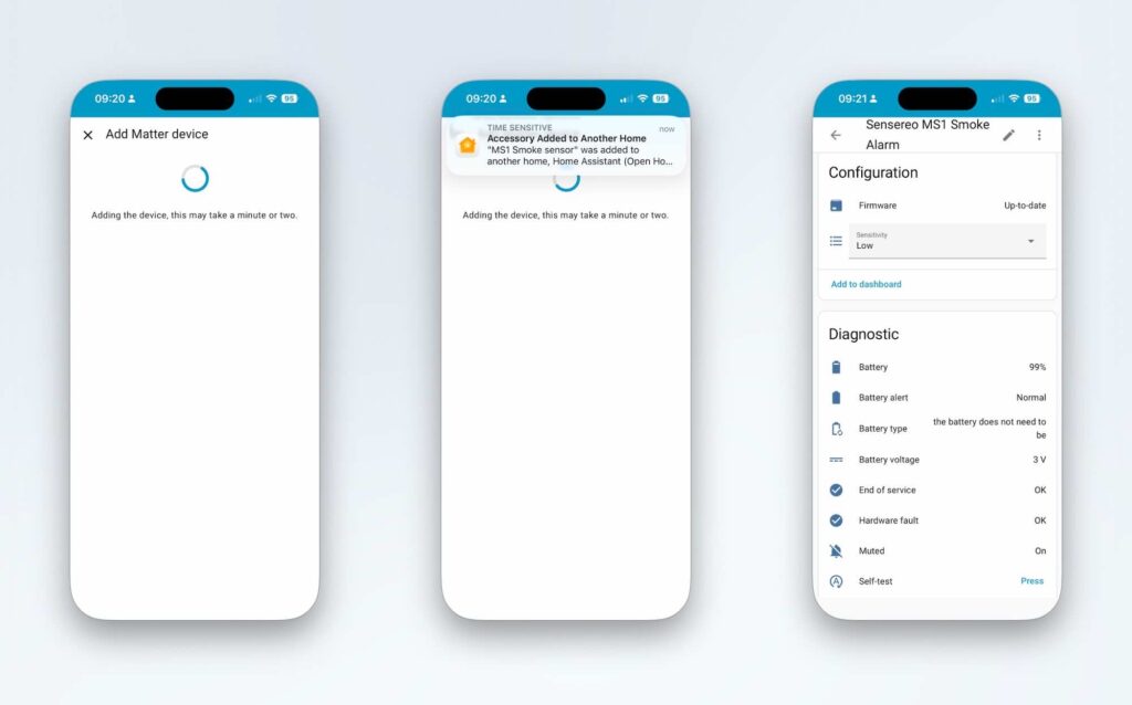 Sensereo MS-1 in home assistant