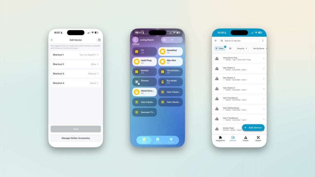 SwitchBot Matter in both HomeKit and Home Assistant