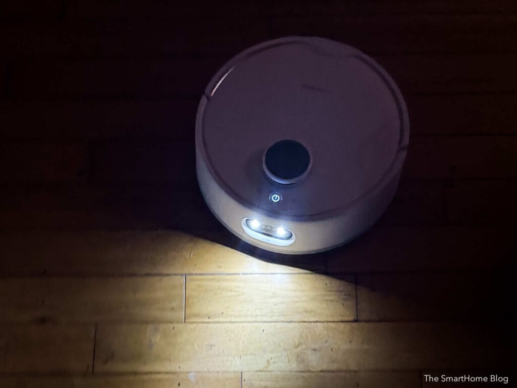 SwitchBot S20 Review: Is it the Ultimate Robot Vacuum? 6 SwitchBot S20 Review - Headlights